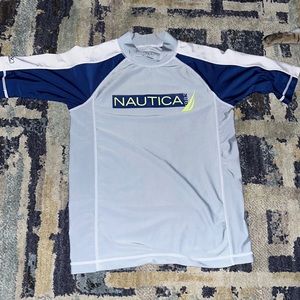 Nautica swim shirt boys size 12/14